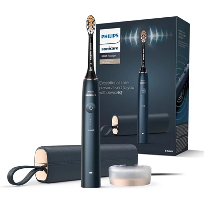 Philips HX9992/12 Sonicare DiamondClean 9900 Prestige elektromos fogkefe - Kék