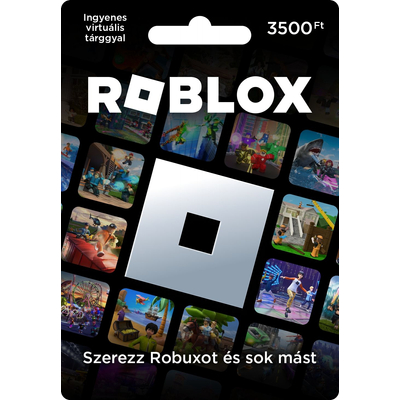 Roblox ajándékkártya 3500 Ft (Digitális kód)