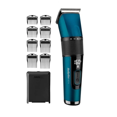 BaByliss E990E vezeték nélküli hajvágó - Kék/Fekete