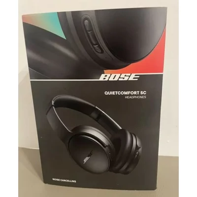 Bose QuietComfort SC aktív zajszűrős bluetooth fejhallgató (ÚJ, 2023) - Fekete