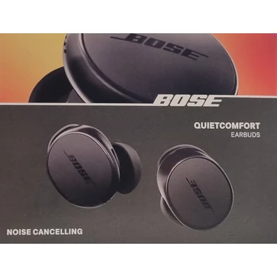 Bose QuietComfort Earbuds aktív zajszűrős fülhallgató - Fekete (888507-0100)