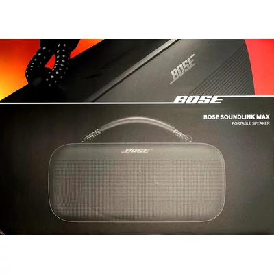 Bose SoundLink Max Bluetooth hordozható handszóró - Fekete (883848-0010)