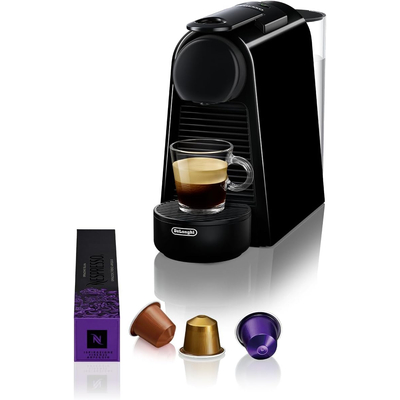 DeLonghi Nespresso Essenza Mini EN85B kávéfőző - Fekete + 7db kapszula