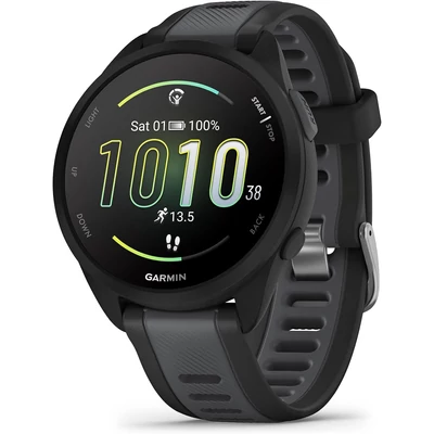Garmin Forerunner 165 sportóra - Fekete/Szürke (010-02863-20)