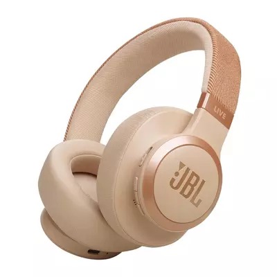 JBL Live 770NC Bluetooth fejhallgató - Bézs (JBLLIVE770NCSAT)