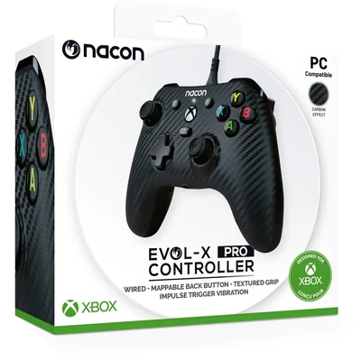 Nacon Evol-X Pro Controller (Vezetékes) (Carbon) (XSX | XONE)