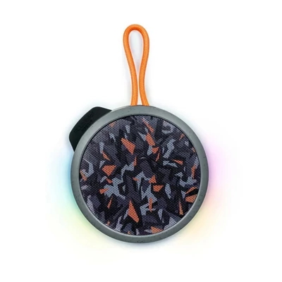 Bigben Party NANO Vezeték nélküli világító hangszóró - Narancs / Terep