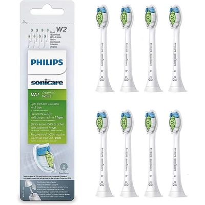 Philips HX6068/12 Sonicare W2 Optimal White fogkefe pótfej 8db - Fehér