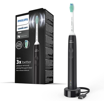 Philips HX3671/14 Sonicare 3100 Series elektromos fogkefe - Fekete