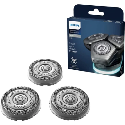 Philips SH91/50 csere borotvafej 9000-es szériához, 3db - Ezüst