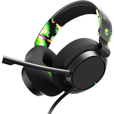 Skullcandy SLYR Pro gaming headset - Fekete/Zöld (S6SPY-Q763)