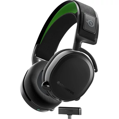 SteelSeries Arctis 7X+ Wireless Gaming Headset - Fekete (61472)