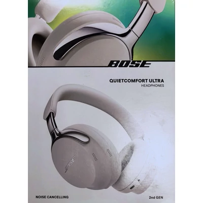 Bose QuietComfort Ultra (2nd Gen) aktív zajszűrős bluetooth fejhallgató - Fehér (890101-0200)