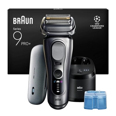 Braun 9677cc Series 9 Pro+ borotva - Ezüst (Matt)