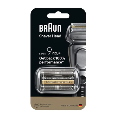 Braun 96M Combipack borotvafej, Series 9 borotvákhoz- Ezüst