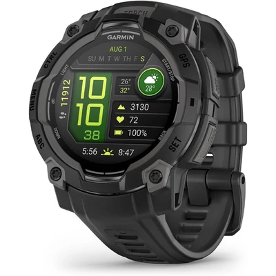 Garmin Instinct 3 AMOLED okosóra 45mm - fekete (010-02936-00)