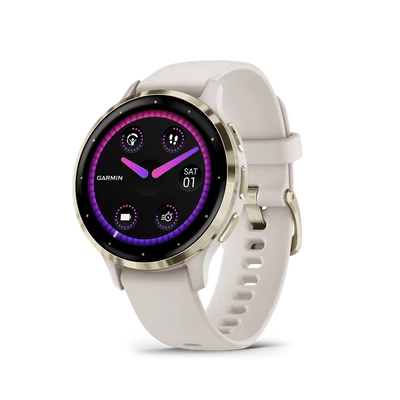 Garmin Venu 3S okosóra - Elefántcsont / Krémarany (010-02785-04)