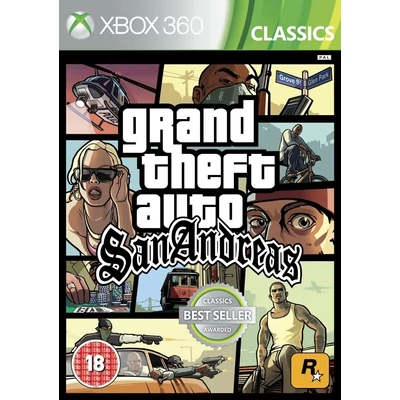 Grand Theft Auto San Andreas (használt) (Xbox 360)
