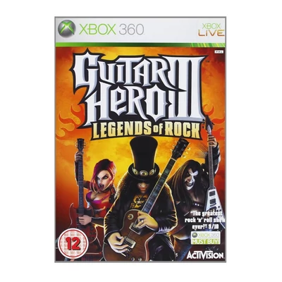 Guitar Hero III Legends of Rock (használt) (Xbox 360)