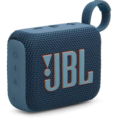 JBL GO 4 hordozható bluetooth hangszóró - Kék (JBLGO4BLU)