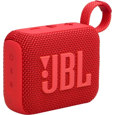 JBL GO 4 hordozható bluetooth hangszóró - Piros (JBLGO4RED)