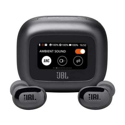 JBL Live Buds 3 Vezeték nélküli füllhallgató - Fekete (JBLLIVEBUDS3BLK)