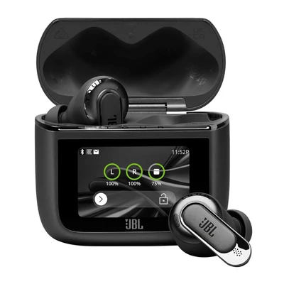 JBL Tour Pro 3 True Wireless fülhallgató - Fekete (JBLTOURPRO3BLK)