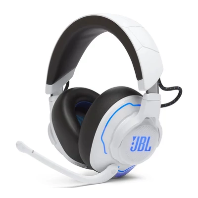 JBL Quantum 910P vezeték nélküli fejhallgató - Fehér/Kék (JBLQ910PWLWHTBLU)
