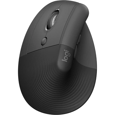 Logitech Lift Left Vertical Ergonomic balkezes egér - Grafit (910-006474)