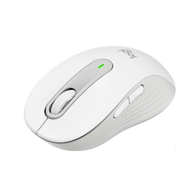Logitech M650 Signature jobbkezes vezeték nélküli egér - Fehér (910-006255)