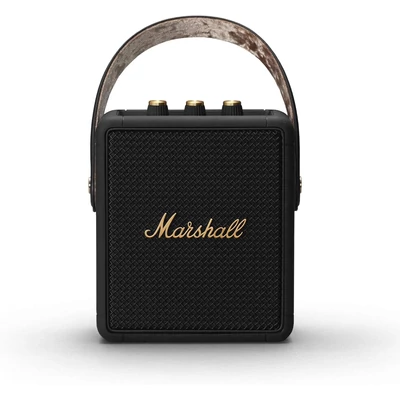 Marshall Stockwell II Bluetooth hordozható aktív sztereó hangfal - Fekete/Bronz (1005544)