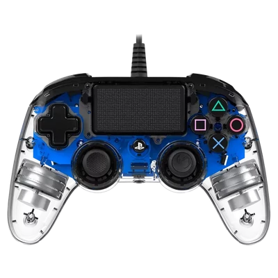 Nacon Wired Illuminated Compact Controller - Kék (PS4)