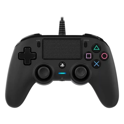 Nacon Wired Compact Controller - Fekete (PS4)