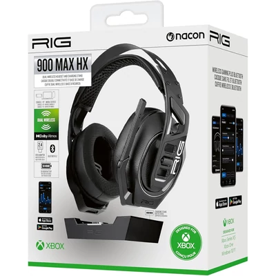 Nacon RIG 900 MAX HX Headset Fekete