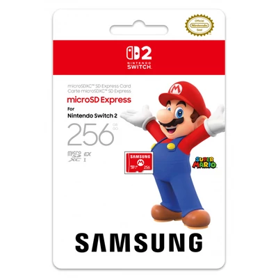 Samsung Nintendo Switch 2 MicroSD Express card 256GB (N2P601)