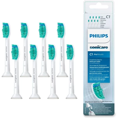 Philips HX6018/07 Sonicare C1 ProResults fogkefe pótfej 8db - Fehér