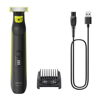 Philips QP6506/15 OneBlade Pro 360 hibrid borotva - Fekete (QP6506/15)