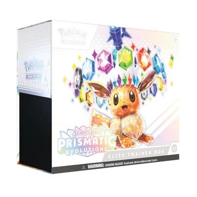Pokémon TCG: Scarlet &amp;amp; Violet - Prismatic Evolutions - Elite Trainer Box