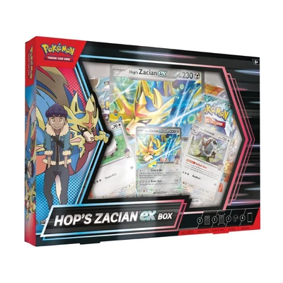 Pokémon TCG: Scarlet &amp;amp; Violet - Journey Together Hop&#039;s Zacian ex Box
