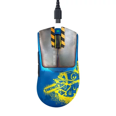 Razer DeathAdder V3 Pro vezeték nélküli gamer egér Fortnite Edition (RZ01-04630700-R3M1)