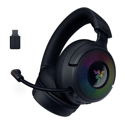 Razer Kraken V4 Wireless Gaming headset - Fekete (RZ04-05170100-R3M1)