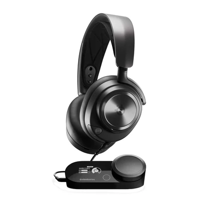 SteelSeries Arctis Nova Pro Wired Gaming Headset for PC/PS - Fekete (61527)