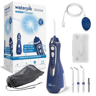 Waterpik Cordless Advanced szájzuhany - Kék (WP-583)