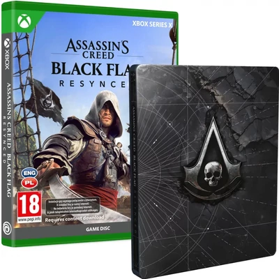 Assassin’s Creed Black Flag Resynced (XSX) + Steelbook + Előrendelői DLC