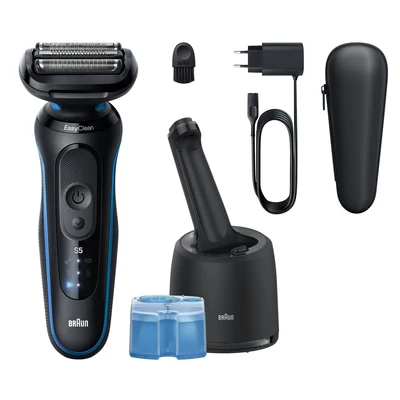 Braun 52-B7000cc Series 5 borotva - Fekete/Kék