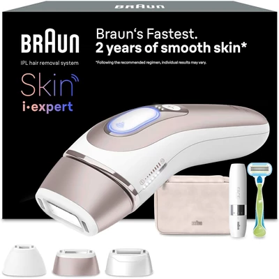 Braun PL7249 Skin i-expert IPL villanófényes szőrtelenítő - Fehér/Rózsa arany