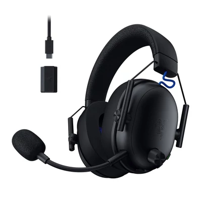 Razer Blackshark V3 for PlayStation wireless gaming headset - Fekete (RZ04-05410300-R3G1)