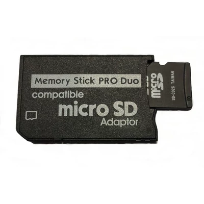 PSP 16GB Micro SD kártya+Memory Stick adapter