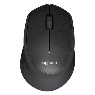 Logitech M330 Silent Plus vezeték nélküli egér - Fekete (910-004909)
