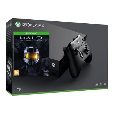 Xbox One X 1TB + Halo Master Chief Collection játék